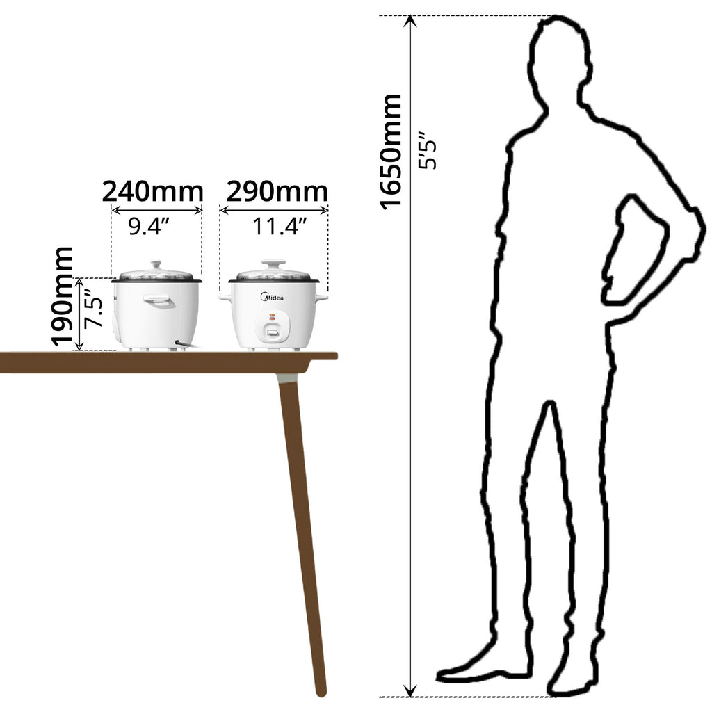 Rice Cooker (1.3L) - Asters Maldives