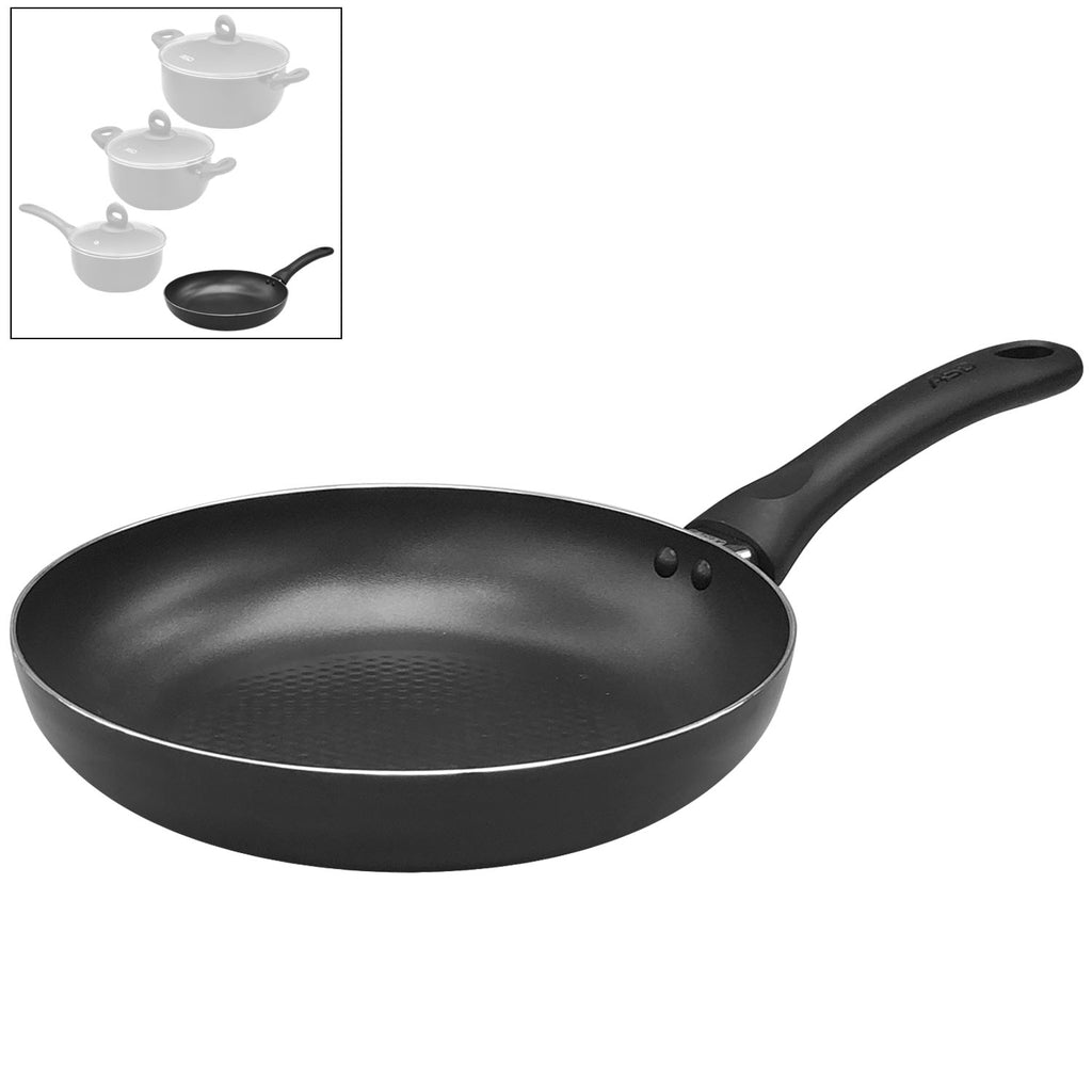 Asd Cookware ASD (SNR0701T-IH) 7-Pcs Aluminum Non-Stick Cookware Set, Black– Asters ...