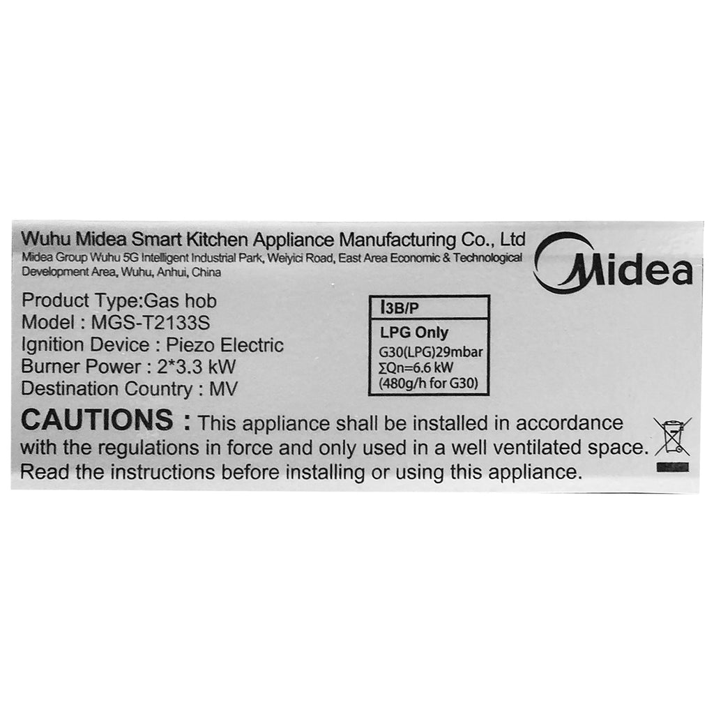 Gas Stove - Asters Maldives