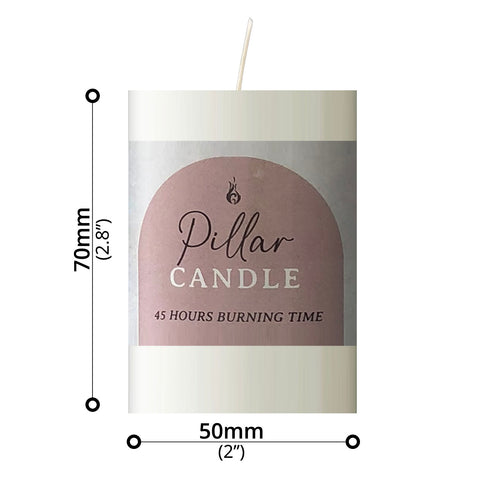 Candle (Ø50 x 70mm) - Asters Maldives