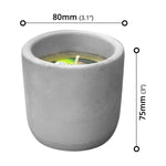 Candle (80 x 75mm) - Asters Maldives