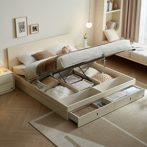 Storage Queen Bed - Asters Maldives