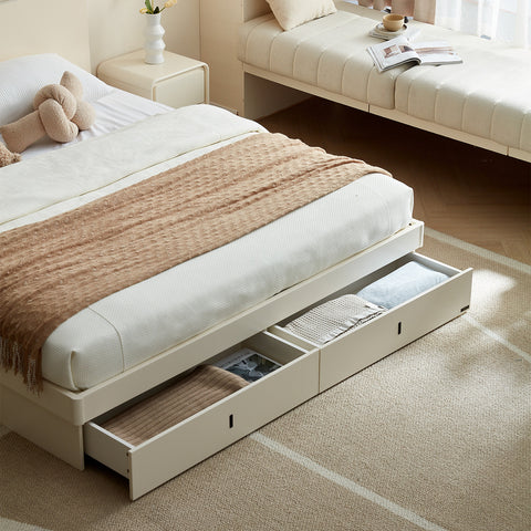 Storage Queen Bed - Asters Maldives
