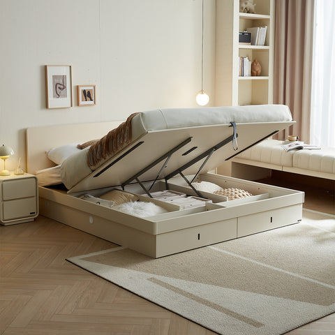 Storage Queen Bed - Asters Maldives