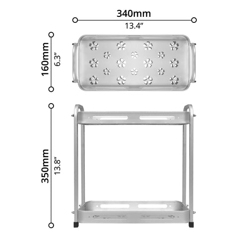 Bathroom Tray - Asters Maldives