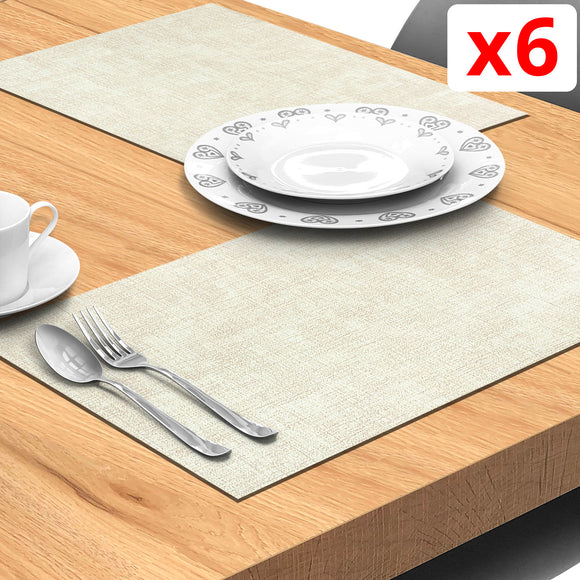 Placemat, 6PCs (30 x 45cm) - Asters Maldives