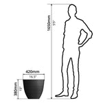 Plant Pot (Ø42 x 38cm) - Asters Maldives