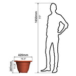 Plant Pot (Ø42 x 28.7cm) - Asters Maldives