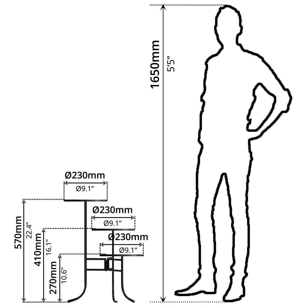 Plant Pot Holder - Asters Maldives