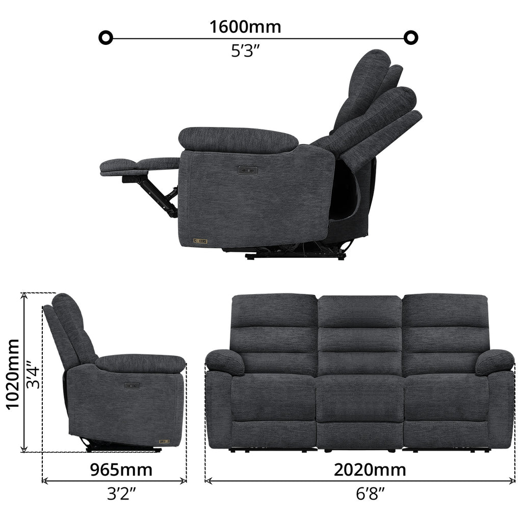 Recliner Set (2 PCs) - Asters Maldives