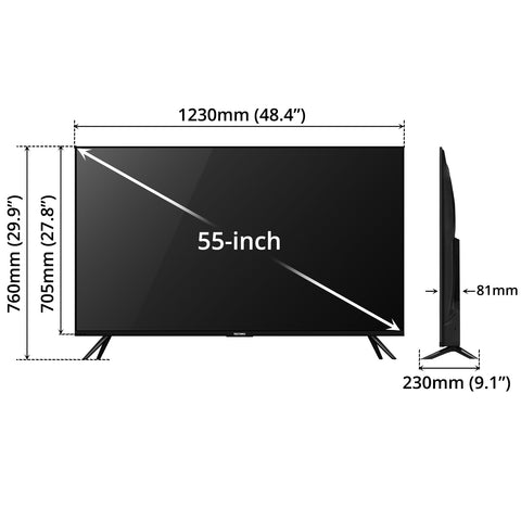 TV (4K UHD) - 55" - Asters Maldives