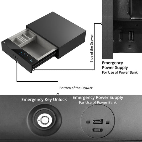 Fingerprint Safe - Asters Maldives