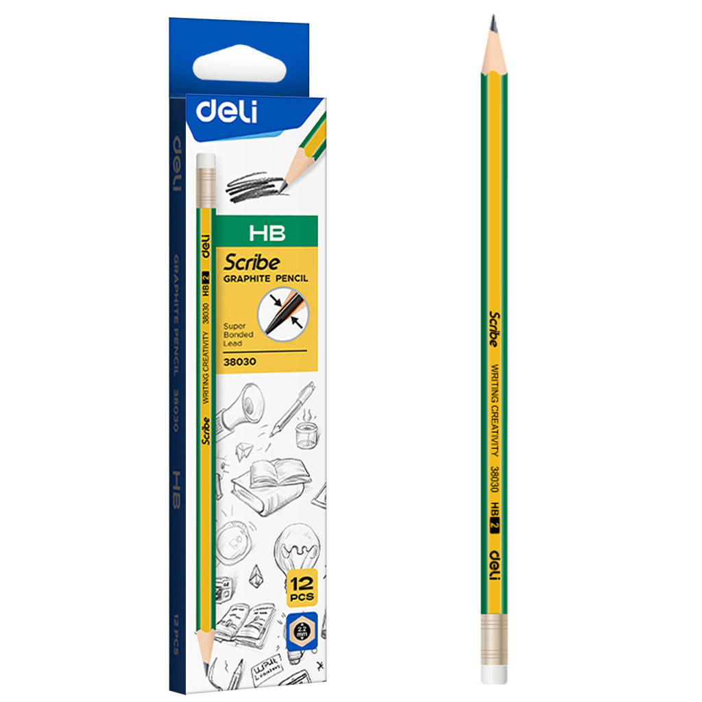 12-pcs Pencil (HB=2) - Asters Maldives