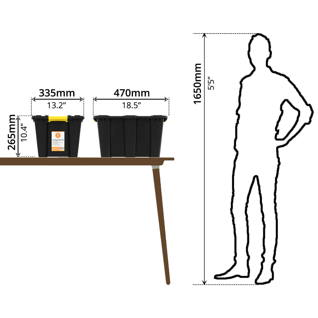 Storage Box (25L) - Asters Maldives