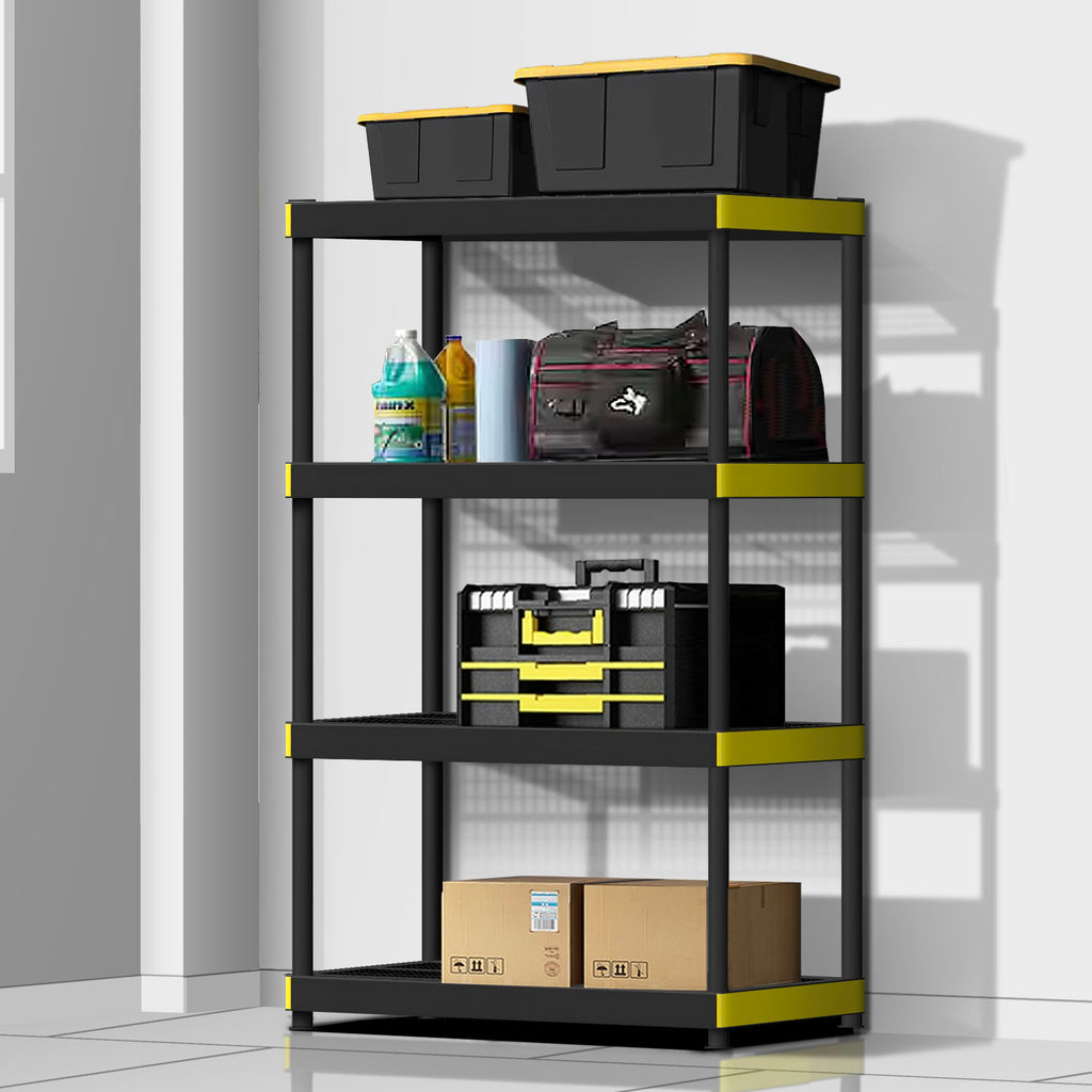 Storage Premium Rack A-Value (TSSS-001) 4-Tier Plastic Heavy Duty Storage Rack– Asters Maldives