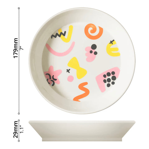 Dessert Plate (7") - Asters Maldives