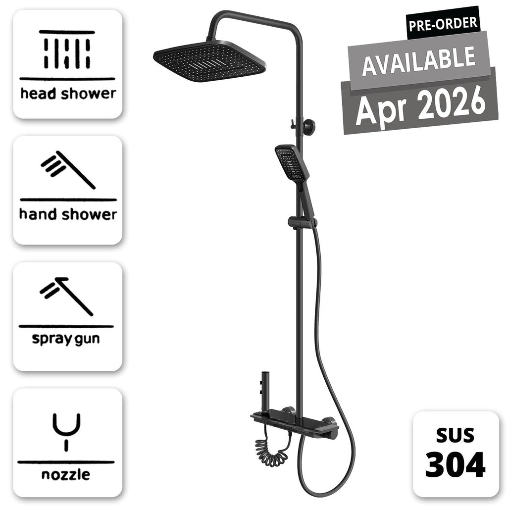 Shower Set (SUS304) - Asters Maldives