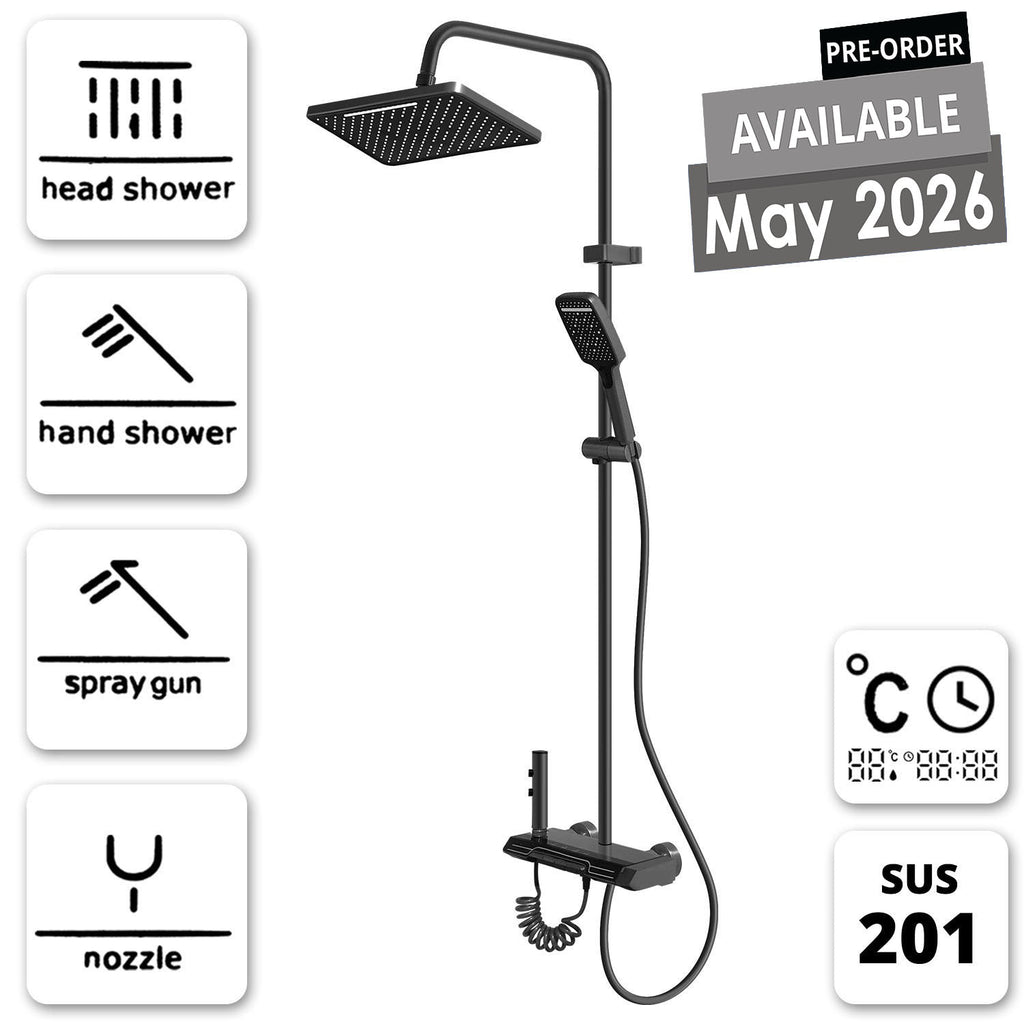 Shower Set (SUS201) - Asters Maldives
