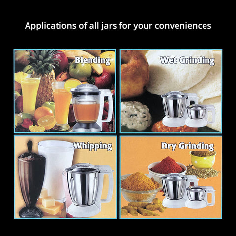 Mixer Grinder (8-in-1) - Asters Maldives