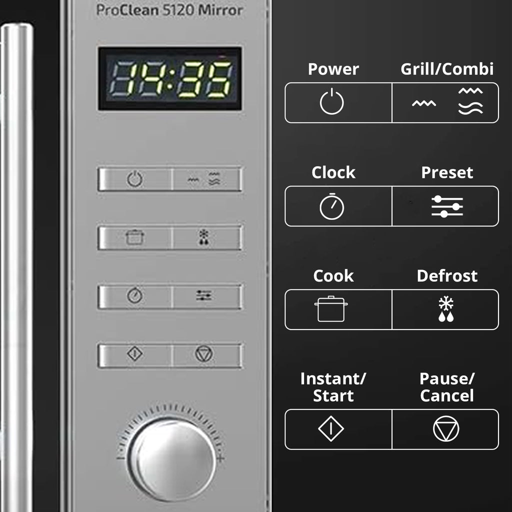 Microwave+Grill Oven (20L) - Asters Maldives