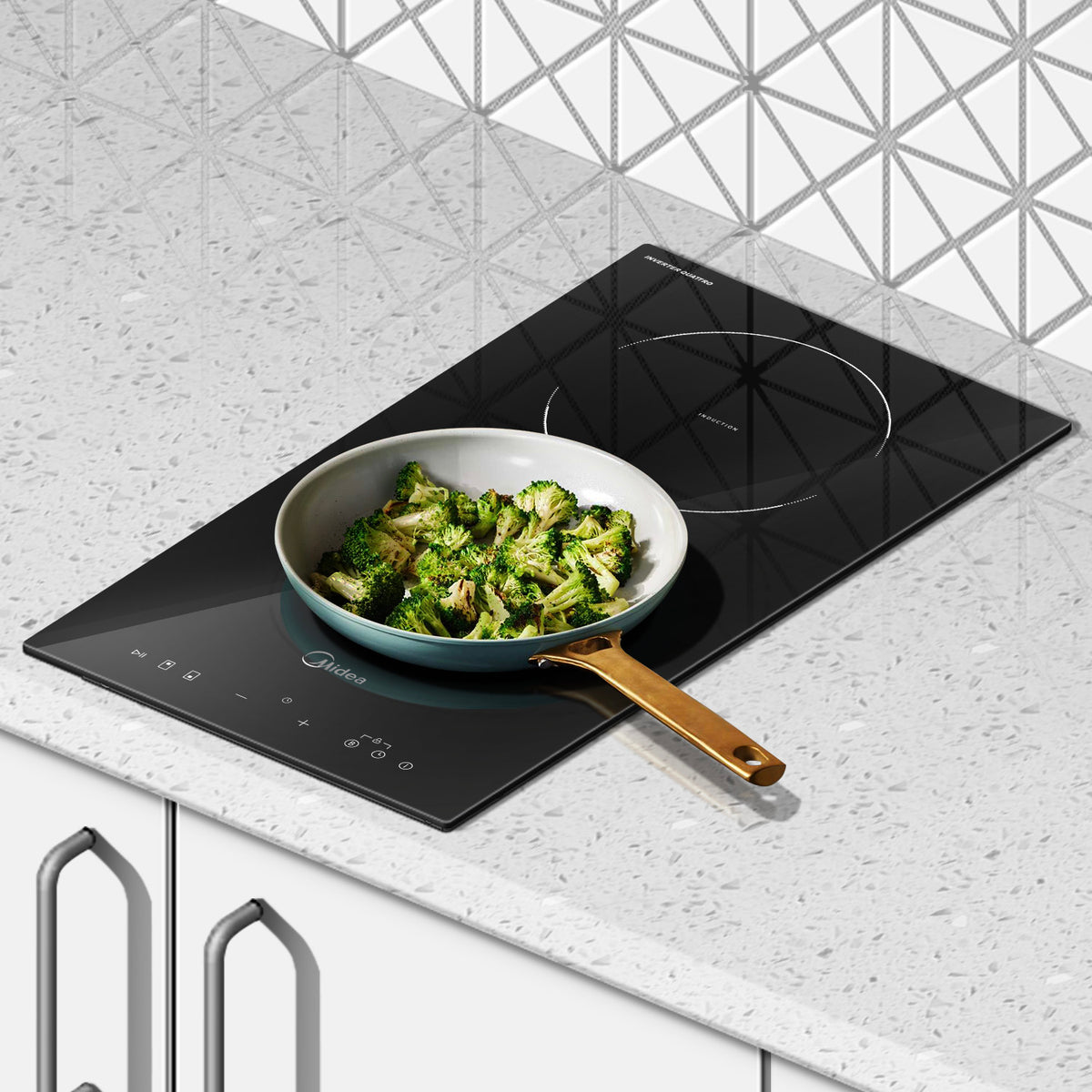 Midea (MC-ID3591-A2) 2-Burners Induction Cooktop– Asters Maldives