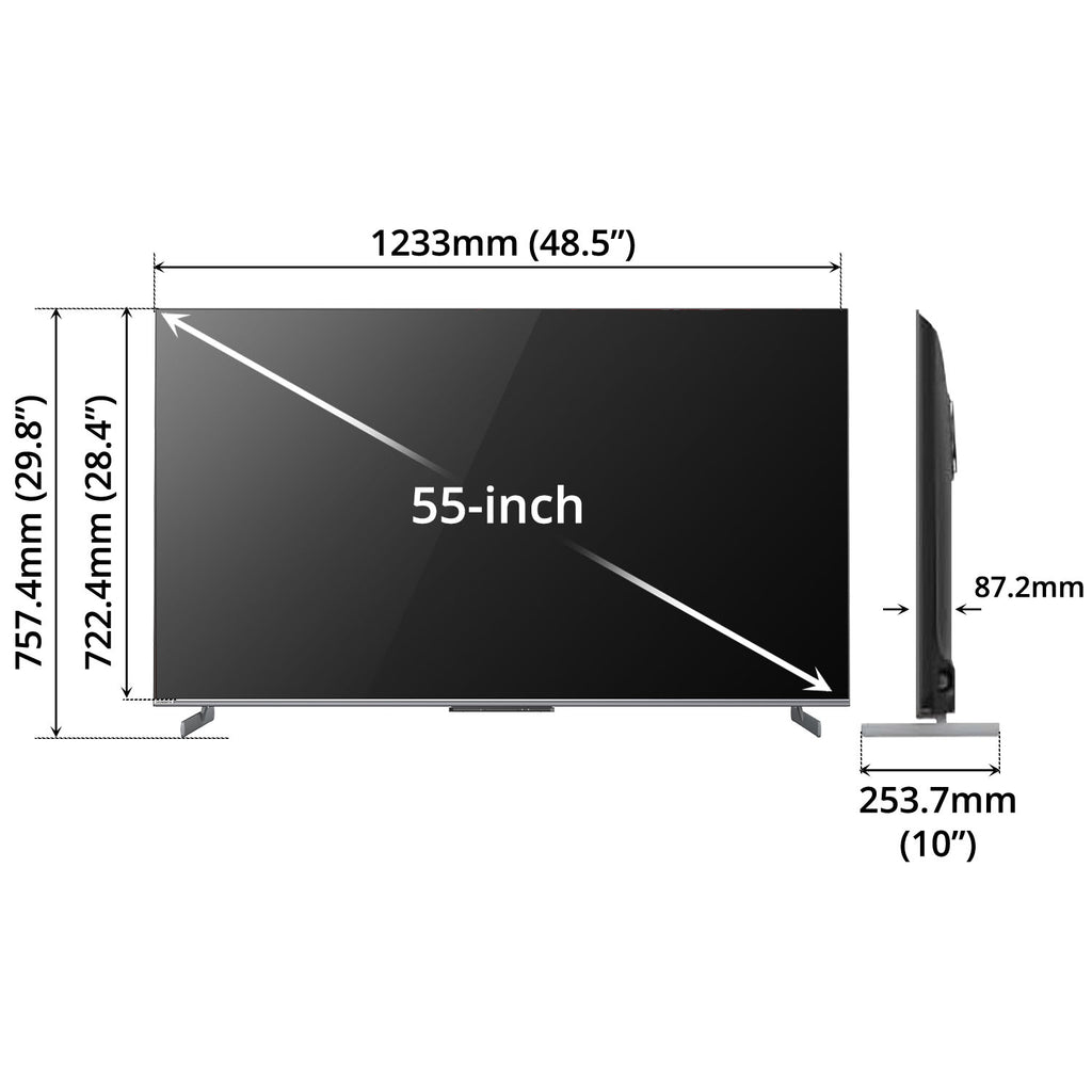 TV (4K QLED) - 55" - Asters Maldives
