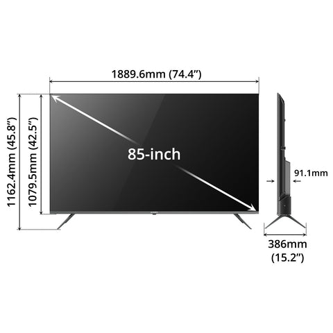 TV (4K UHD) - 85"