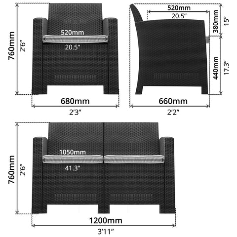 Outdoor-Lounge Set - Asters Maldives
