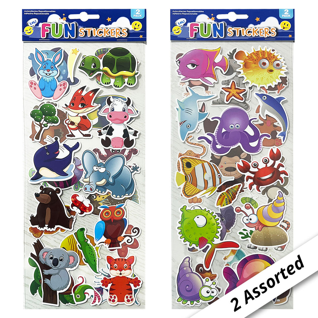 Sticker Sheet (2 Sheets) - Asters Maldives