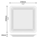 Serving Tray (31 x 31cm) - Asters Maldives