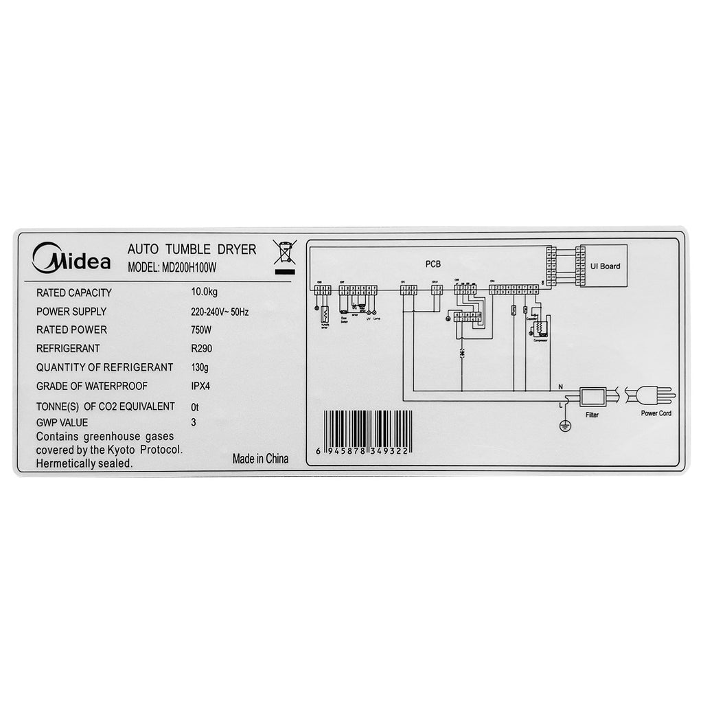 Heat Pump Dryer (10kg) - Asters Maldives