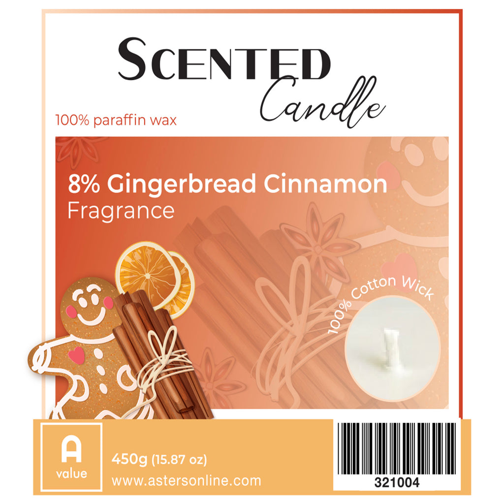 Candle (Gingerbread Cinnamon) - Asters Maldives