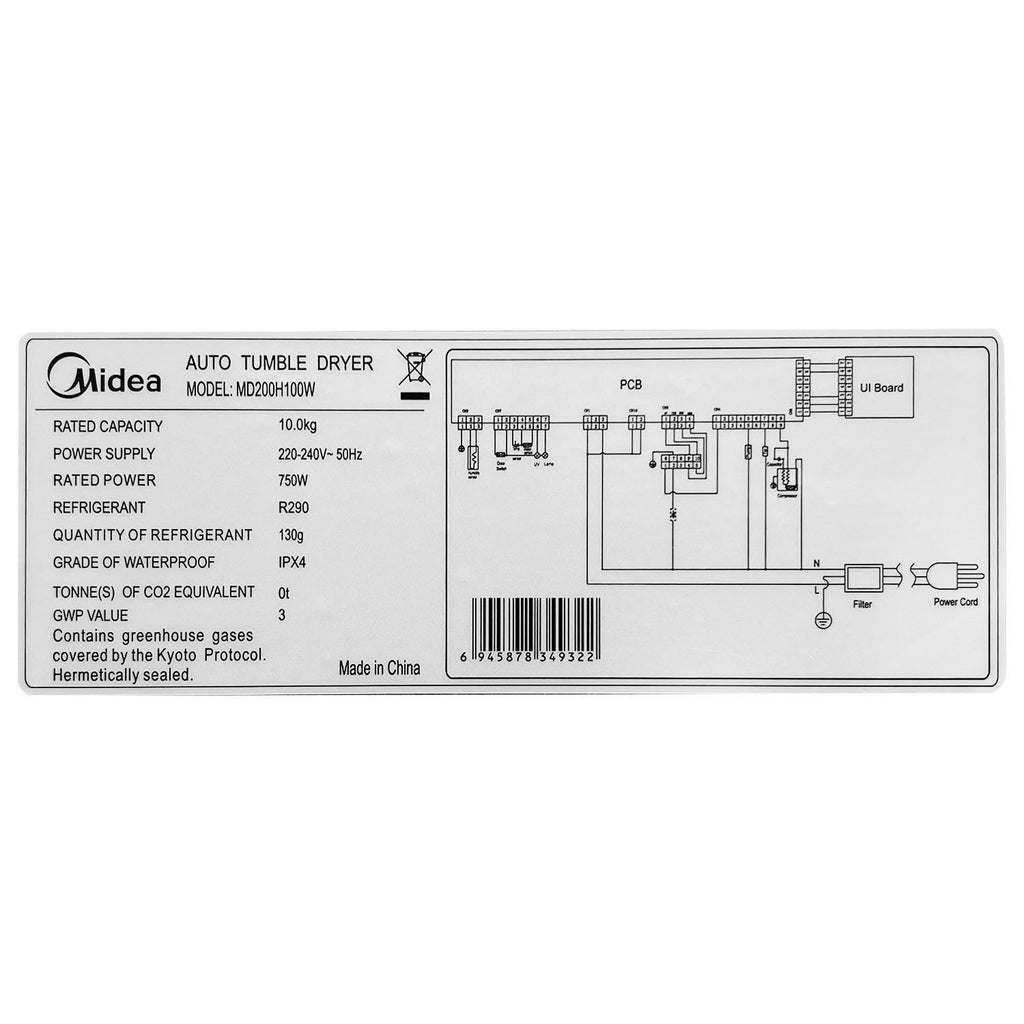 Heat Pump Dryer (10kg) - Asters Maldives