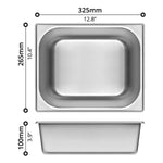 GN 1/2 Container with Lid - Asters Maldives