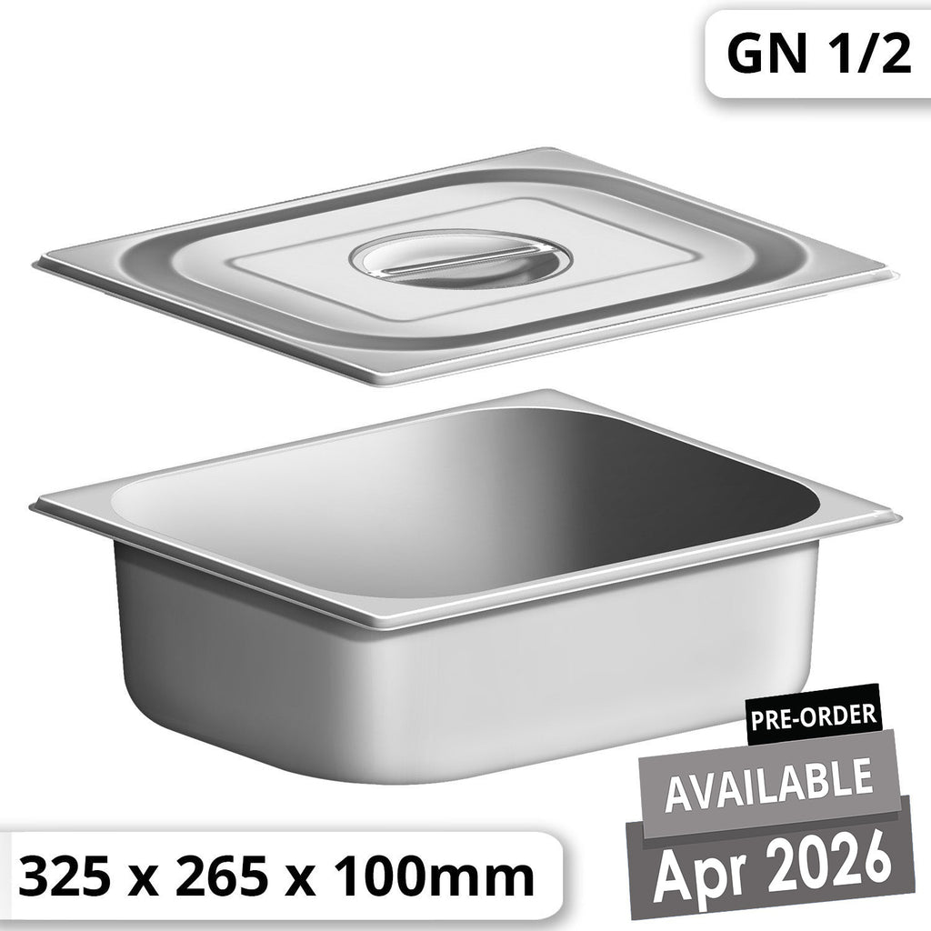 GN 1/2 Container with Lid - Asters Maldives