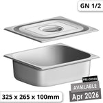 GN 1/2 Container with Lid - Asters Maldives