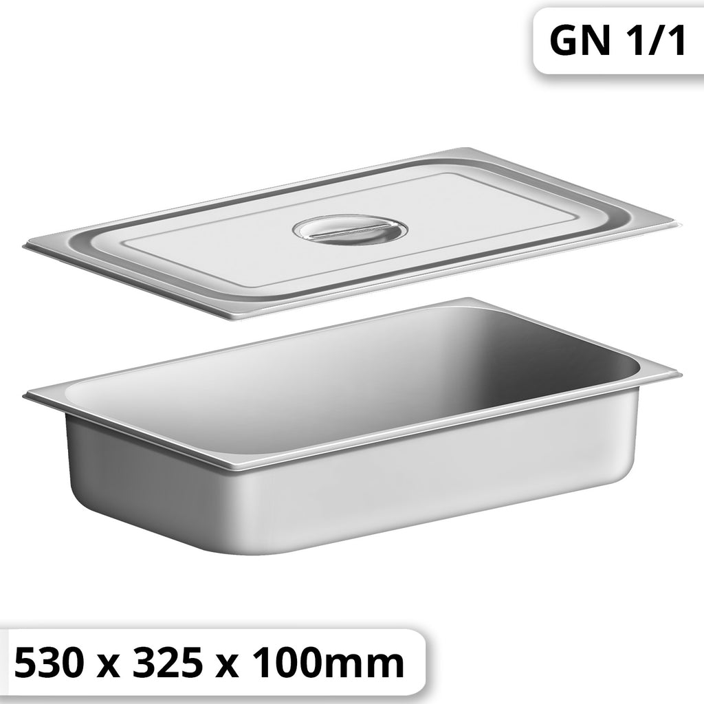 GN 1/1 Container with Lid - Asters Maldives