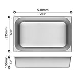 GN 1/1 Container with Lid - Asters Maldives