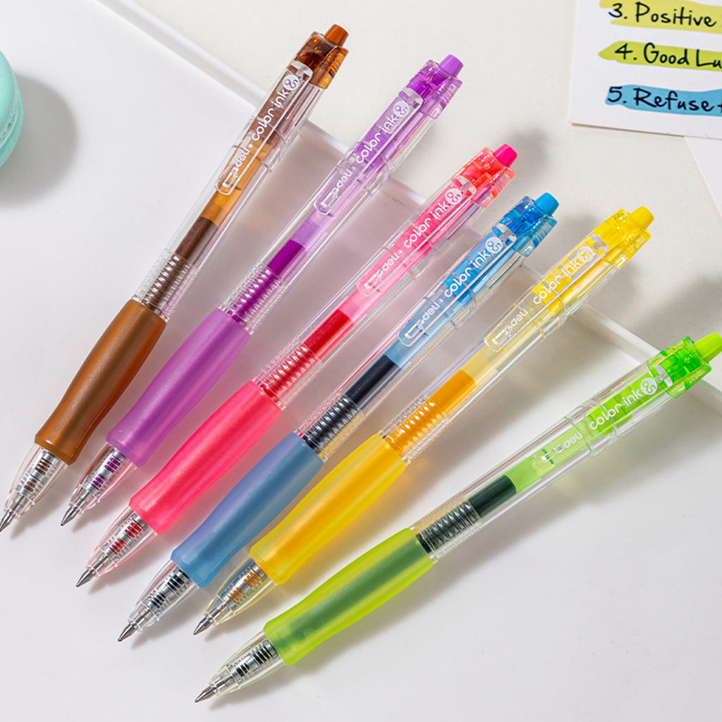 6-pcs Gel Ink Pen (0.5mm) - Asters Maldives