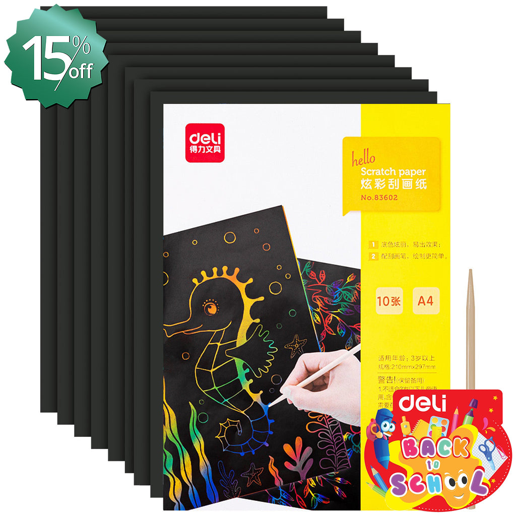 10-pcs Scratch Paper (A4)