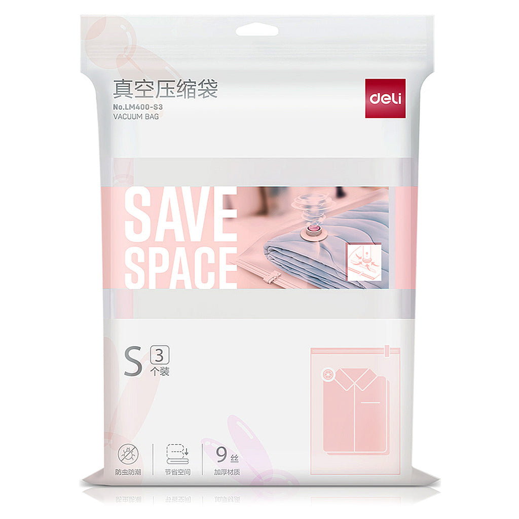 3-pcs Vacuum Storage Bag (50 x 70cm) - Asters Maldives