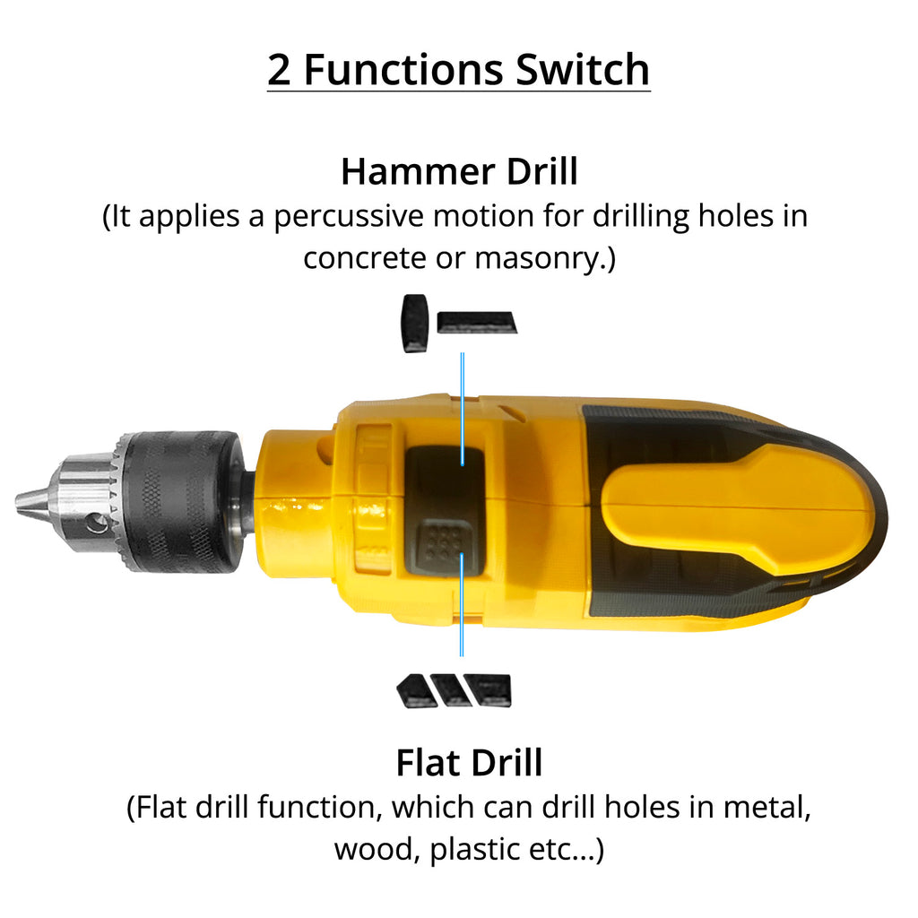 Electric Drill (2-in-1) - Asters Maldives
