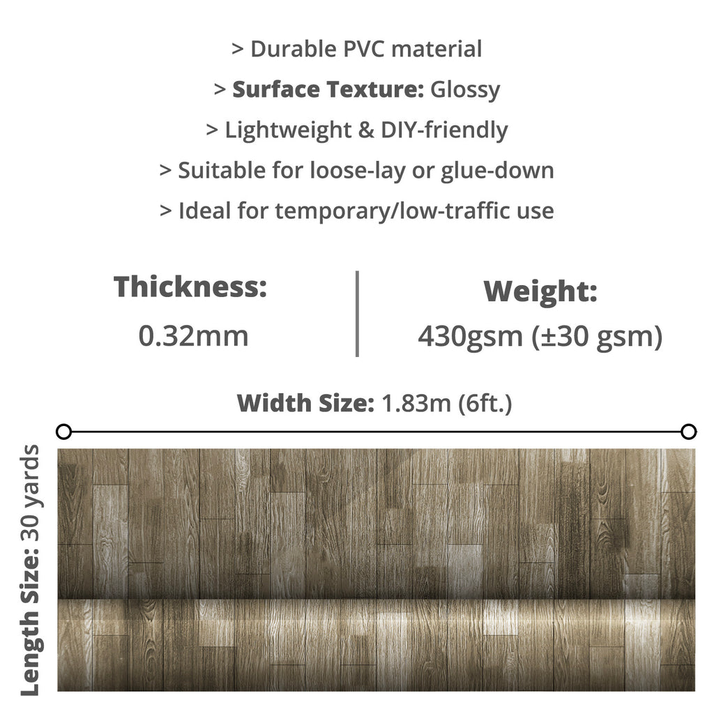 PVC Flooring (1.8m x 30y) - Asters Maldives