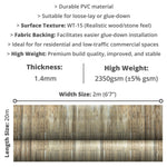 PVC Flooring (2m x 20m) - Asters Maldives