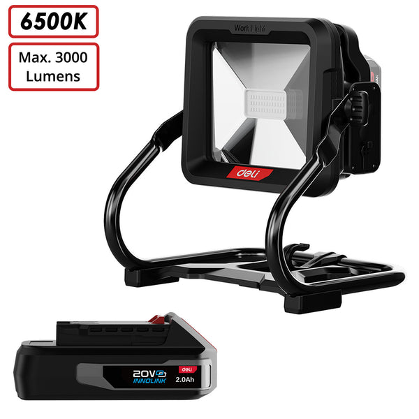 LED Light w/ Battery (30W)