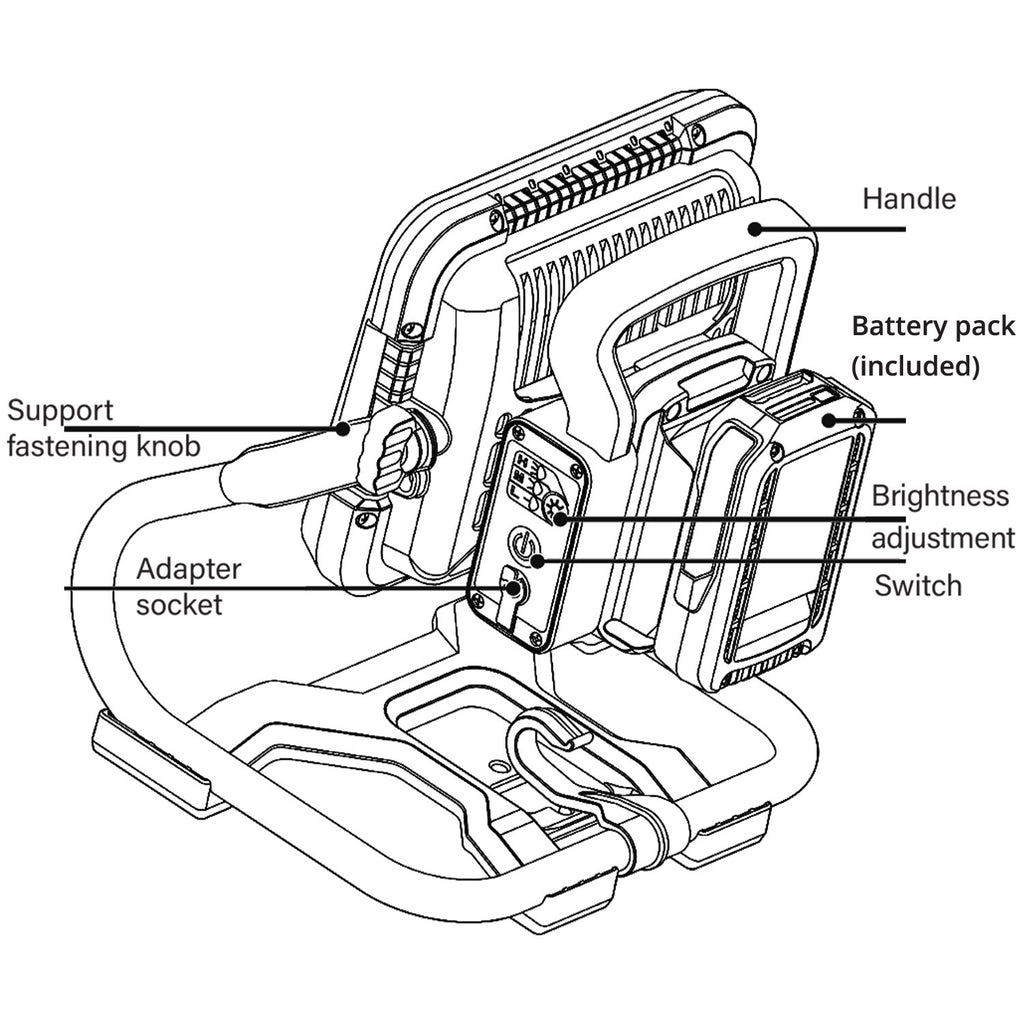 LED Light (30W) - Asters Maldives