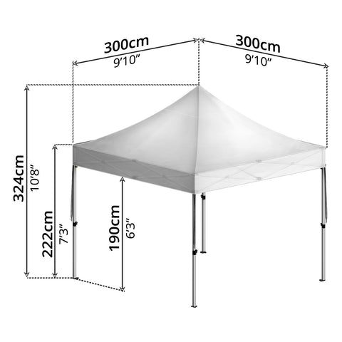 Tent (3 x 3m) - Asters Maldives