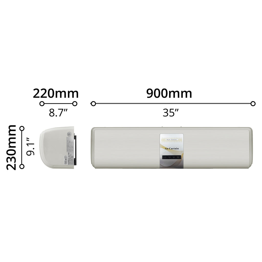 Air Curtain (35") - Asters Maldives