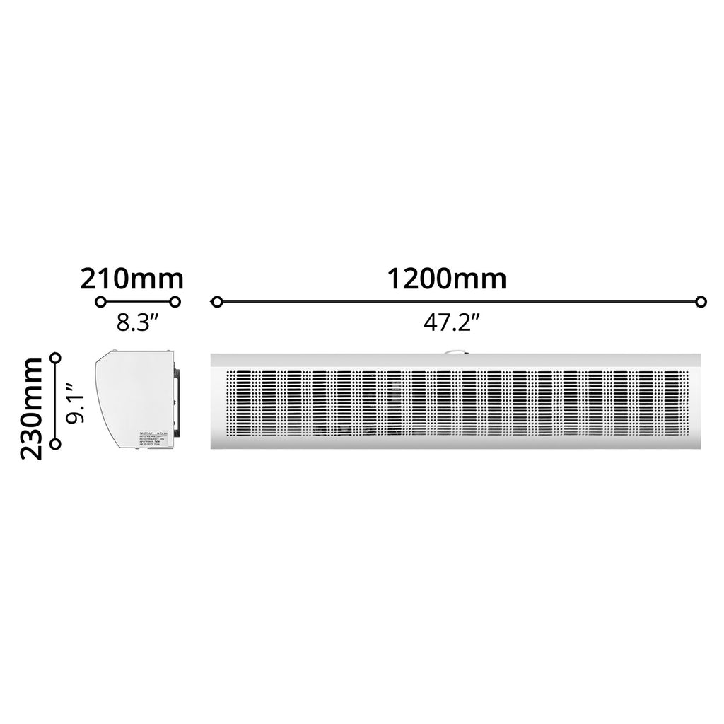 Air Curtain (47") - Asters Maldives