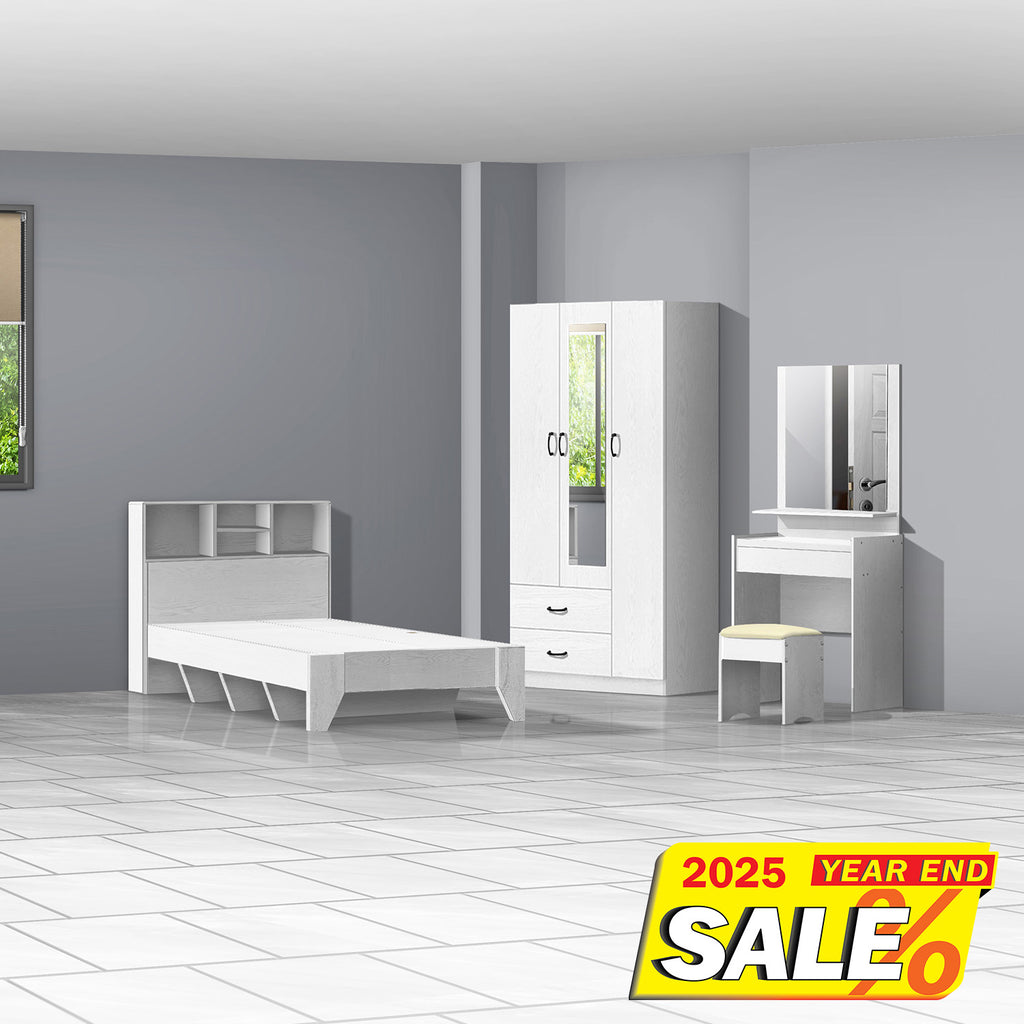 Bedroom Set (3 PCs) - Asters Maldives